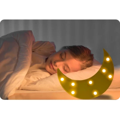 Nukido 740920 LED noční lampička Měsíc