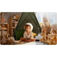 Nukido NK-406 Detský stan teepee - zelený
