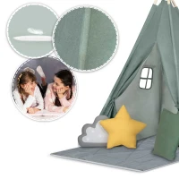 Nukido NK-406 Detský stan teepee - zelený