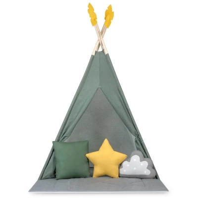 Nukido NK-406 Detský stan teepee - zelený