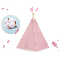 Nukido NK-406 Detský teepee - ružový
