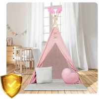Nukido NK-406 Detský teepee - ružový