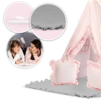 Nukido NK-406 Dětské teepee  - světle růžové