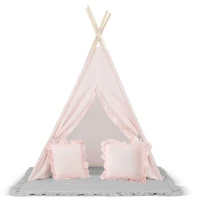 Nukido NK-406 Dětské teepee  - světle růžové