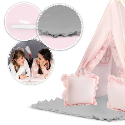 Nukido NK-406 Dětské teepee  - světle růžové