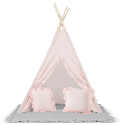 Nukido NK-406 Dětské teepee  - světle růžové