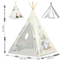 Nukido 740701 Dětské teepee - dinosauři
