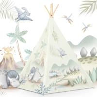 Nukido 740701 Dětské teepee - dinosauři