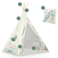 Nukido 740701 Dětské teepee - dinosauři