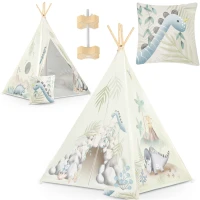 Nukido 740701 Dětské teepee - dinosauři