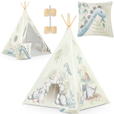 Nukido 740701 Dětské teepee - dinosauři
