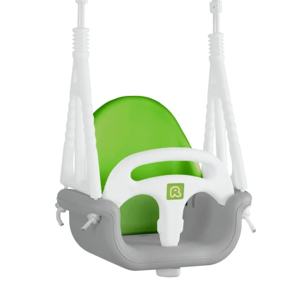 Ricokids 770001 Houpačka Sloník 3v1, šedozelená