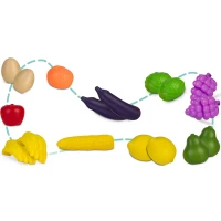 Ricokids 773400 Detský nákupný vozík 3 v 1, modrý