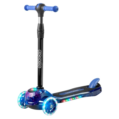 Ricokids 765012 Piko LED trojkolka, čierna a modrá