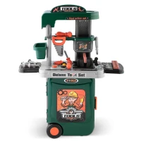 Ricokids 772300 Detská dielňa 3 v 1, zelená