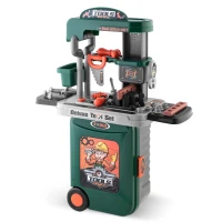 Ricokids 772300 Detská dielňa 3 v 1, zelená