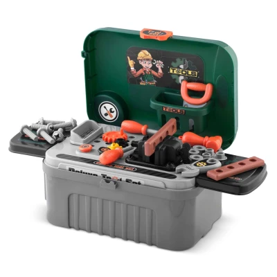 Ricokids 772300 Detská dielňa 3 v 1, zelená