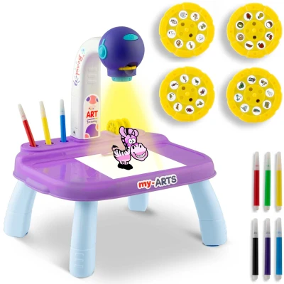 Ricokids 773700 Projektor na kreslení - fialový
