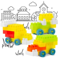 Ricokids RK-761 Velké stavební kostky, 300 ks