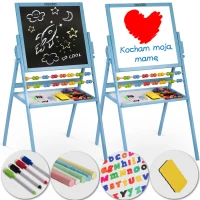 Ricokids 780001 Magnetická otočná tabule, modrá