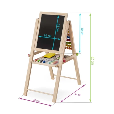 Ricokids 780300 Skládací magnetická křídová tabule