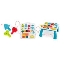 Ricokids 782000 Vzdelávací stôl s hudbou a zvukom, modrý