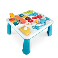 Ricokids 782000 Vzdelávací stôl s hudbou a zvukom, modrý