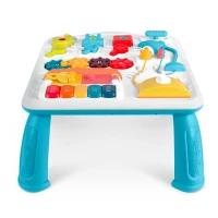 Ricokids 782000 Vzdelávací stôl s hudbou a zvukom, modrý