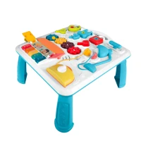 Ricokids 782000 Vzdelávací stôl s hudbou a zvukom, modrý