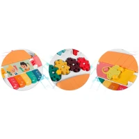 Ricokids 782000 Vzdelávací stôl s hudbou a zvukom, modrý
