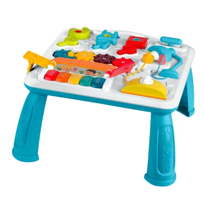 Ricokids 782000 Vzdelávací stôl s hudbou a zvukom, modrý