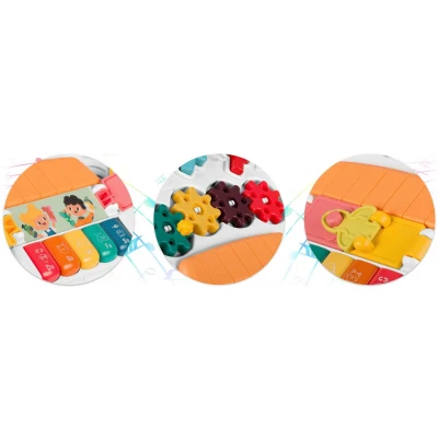 Ricokids 782000 Vzdelávací stôl s hudbou a zvukom, modrý