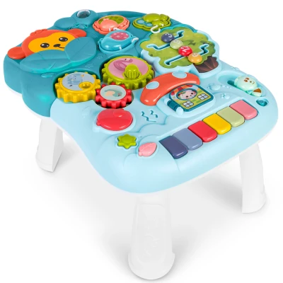 Ricokids 781500 4 v 1 vzdelávací chodítko, modré a biele