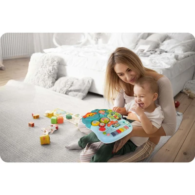 Ricokids 781500 4 v 1 vzdelávací chodítko, modré a biele