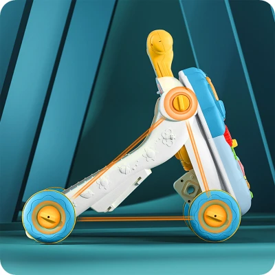 Ricokids 781500 4 v 1 vzdelávací chodítko, modré a biele