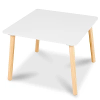 Ricokids RC-848 Detský stôl s dvoma stoličkami, biely