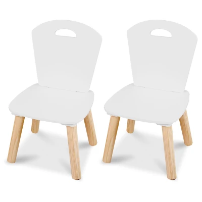 Ricokids RC-848 Detský stôl s dvoma stoličkami, biely
