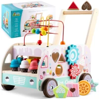 Ricokids RK-873 Drevená chodítka so zmrzlinou