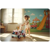 Ricokids RK-873 Drevená chodítka so zmrzlinou