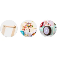 Ricokids RK-873 Drevená chodítka so zmrzlinou