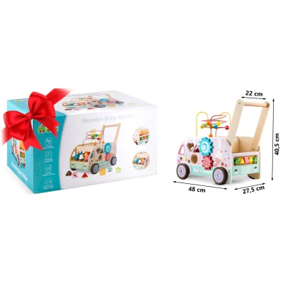 Ricokids RK-873 Drevená chodítka so zmrzlinou