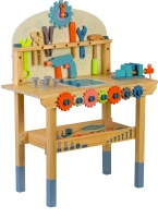 Ricokids RK-876 Drevený pracovný stôl s náradím