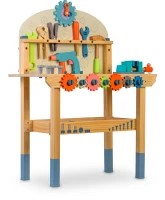 Ricokids RK-876 Drevený pracovný stôl s náradím