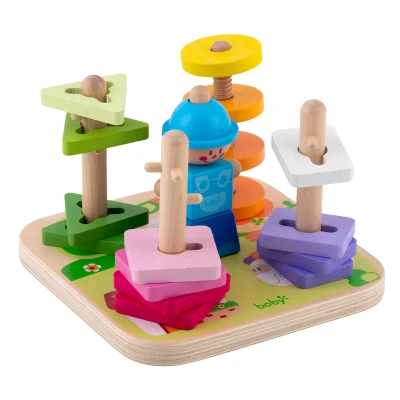 Ricokids RK-866 Dřevěná hračka sorter - skládačka