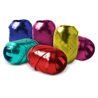 Ricokids 799000 Heliová láhev 0,20 m3 s balónky a stuhou, žlutá