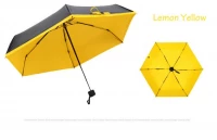 KIK KX9890 Skládací deštník - žlutý