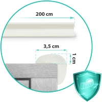 Ricokids 798700 Bezpečnostní pěnová páska 2 m, bílá
