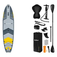 Rebel RBA-4518-G Paddleboard s príslušenstvom 335 cm, SUP ACTIVE PRO, sivý