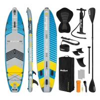 Rebel RBA-4518-BL Paddleboard s príslušenstvom 335 cm, SUP ACTIVE PRO, modrý
