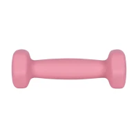 Rebel RBA-2330-0.5 Činky HEX litinové neoprenové 2×0,5 kg, růžové